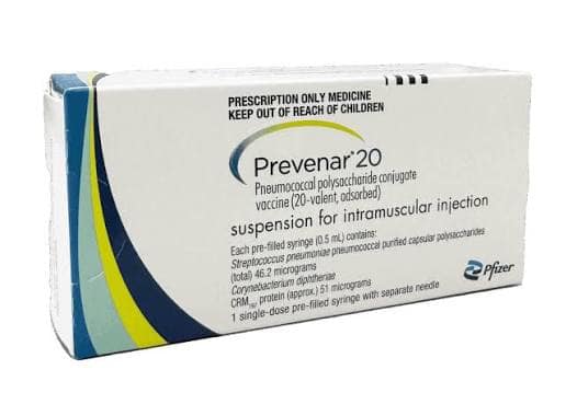 20价肺炎球菌结合疫苗 Prevenar 20