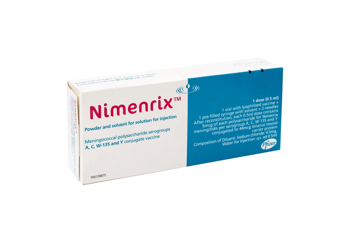 Nimenrix - 脑膜炎双球菌疫苗 (A,C,W-135,Y血清型) 结合疫苗